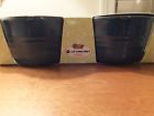 000333 Le Creuset Blue Ramekins Poterie Set New