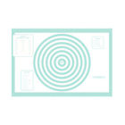 00ugh04it6fqpk4 Casabella Baking Pastry Mat 028484534309