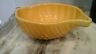 0104.120 Appolia French Yellow Ceramic Shell Shaped Small Casserole Bowl Dish