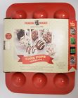 011172436221 Nordic Ware Cake Pops Baking Pan Red New