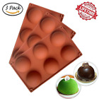 01cj-cxkp-9001-p04 Ic Iclover Pack Silicone Cake Mold Food Grade Cavities Hemisphere
