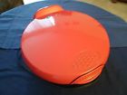 Tx-108a 02276 Le Gourmet Chef Quesadilla Baker Red Pre Owned Great Condition