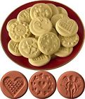 02400 Jbk Pottery Cookie Stamp Set Love