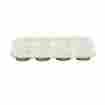 03334 Patisse Ceramic Muffin Pan 12 Cups With Non-stick Surface Cream Copper F