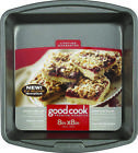 04017 Good Cook Inch Square Cake Pan Grey 7152555174958