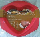 041498290115 Crofton New Red Silicone Heart Baking Pan