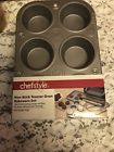 045138 Chefstyle Toaster Oven Bakeware Set Piece Non Stick Dishwasher Safe