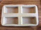 060602 Pampered Chef Stoneware Mini Loaf Section Pan Family Heritage Classics