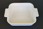 0702 07.02 Le Creuset White Square Petite Baking Casserole Dish