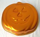 070-06-0876 Wilton Jack Lantern Cake Pan Pumpkin Halloween Anodized Aluminum Mold