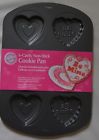070896107534 Wilton Valentine Cookie Pan Cavity Free Shipping