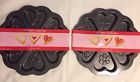 070896556356 Wilton Heart Cookie Pan Cavities Lot Of Valentine
