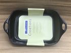 071160021358 Corningware Croningware Creations Roasting Pan Black New