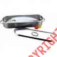 073597 4.75 Qtstainless Poacher Matfer Steel Fish Bourgeat