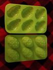 0764276481092 Ihomecooker Silicone Baking Freezer Mold Set Green Easter