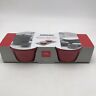 086279119742 Cuisinart New In Package Red Ramekin Set Two
