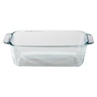 0d-pldw-dta7 Pyrex Clear Basics Glass Loaf Pan Set Of