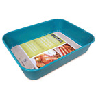 1-7352-8b Casaware Ceramic Coated Nonstick Pan Blue Gran 851058006922