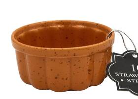 817-tj-bin84 10 Strawberry Street Orange Pumpkin Ramekins - Ceramic Bakeware New 817-tj-bin84 10 Strawberry Street Orange Pumpkin Ramekins - Ceramic Bakeware New
