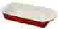 109101r French Home Red 3 Quart Rectangular Gratin Baking Dish 697286020213