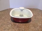 1093848 Corningware Etch Quart Container Pot With Glass Cover 071160063341