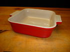 11-30 Le Creuset Stoneware Rectangular Baking Dish Red
