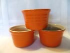 11-34 Le Creuset Ramekins Orange Custard Set Of