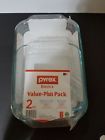1113147 Pyrex Basics Clear Glass Baking Dishes Piece Pack Each
