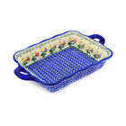 114d19 Polmedia Polish Pottery Rectangular Baker