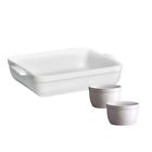119442 Emile Henry Ceramic Casserole Dish And Ramekin Set 3289311197426
