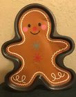 1198-5686 Holiday Inspirations Gingerbread Man Cookie Baking Pan Brand 807404968765