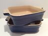 12-20 Le Creuset Pcs Marseille Blue Square Petite Baking Casserole Dish