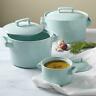 120092.06r Martha Stewart Blue Casserole Set With 085081432735