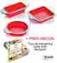 1246579n Boxiki Kitchen 3-piece Professional Non-stick Silicone Bakeware Set 707897152248