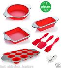 13 Pieces Bakeware Set Boxiki Kitchen Silicone Baking Pans 13 Pieces Bakeware Set Boxiki Kitchen Silicone Baking Pans