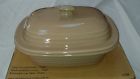 1358 Pampered Chef Nib New Traditions Taupe Deep Covered Baker Usa Made Fs 099901013585