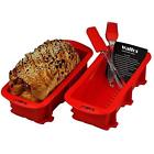 14170344 Walfos Nonstick Silicone Bread Loaf Pan Set Odor 756910630478