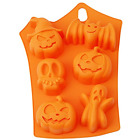14207744 Boieo Halloween Silicone Baking Molds Scary Pumpkin Ghost 747880996206