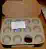 1465 The Pampered Chef Muffin Cupcake Stoneware Pan New In Box