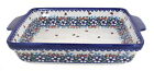 148-u252 Vena Blue Rose Polish Pottery Scarlett Baker With 680063494772 148-u252 Vena Blue Rose Polish Pottery Scarlett Baker With 680063494772