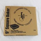 1490 Pampered Chef New Family Heritage Square Baker Made 099999114904