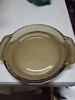 1073 15 Usa Anchor Ovenware Tinted Glass Deep Pie Plate