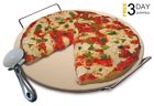 15-inch-ceramic-pizza-stone-0352 Unbranded Ceramic Pizza Stone Stoneware Oven Chef Bread 601867510352