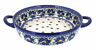 152-du19 Vena Blue Rose Polish Pottery Spring Blossom Small 724235741537