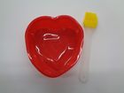 1591 Linx Silicone Heart Mold With Brush 846014002766