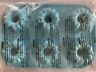 1602 Pampered Chef Mini Fluted Cake Pan Pie Blue Never