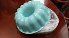 1603 Pampered Chef Large Fluted Bundt Teal Cake Pan