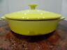 17479 Le Creuset Stoneware Round Covered Baker With Lid Qt Soleil