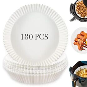 180pcs Air Fryer Disposable Paper Liner Non-stick Filter Liners Oil