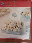 1912-3296 Wilton Enterprises Cool Blue Christmas Cookie Tray Gifting 070896532961